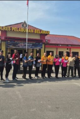 Pelindo Regional 1 Cabang Belawan Turut Semarakkan Hari Bhayangkara ke-80 melalui Olahraga Bersama