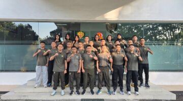 Waka Zidam III/Siliwangi Lepas 34 Atlet Tim Karate Kodam III/Siliwangi Menuju Kejuaraan Nasional Open Piala KASAU 2026