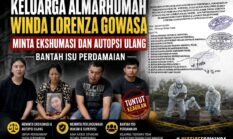 Keluarga Almarhumah Winda Lorenza Gowasa Minta Ekshumasi dan Autopsi Ulang, Bantah Isu Perdamaian
